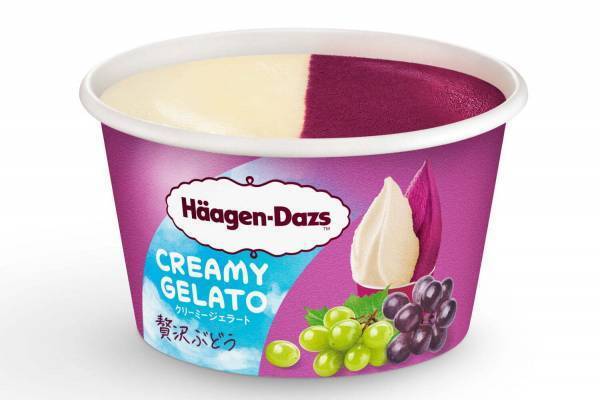 ハーゲンダッツのクリーミー ジェラートに24年夏限定「贅沢ぶどう」「ピスタチオ＆サマーバニラ」
