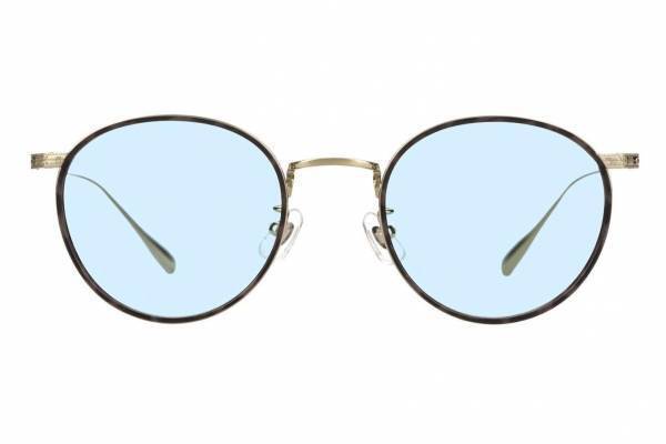 Zoff×ユナイテッドアローズ第4弾、“矢羽根モチーフの彫金付き”ボストン型のカラーサングラスなど