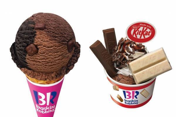 サーティワン新作アイス「キットカット」×3種のチョコフレーバー、豪華なサンデーやアイスケーキも