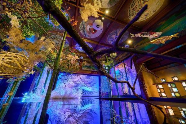 ホテル雅叙園東京「和のあかり×百段階段2024」妖美なおとぎばなしの世界に没入する企画展