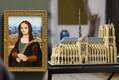 「大人レゴ」パリ・ノートルダム大聖堂＆モナ・リザを精巧に再現した新作