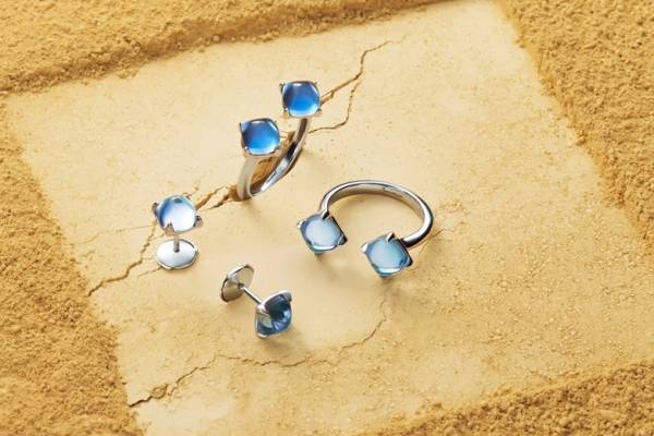 バカラ24年夏ジュエリー、ミニマルピラミッド型ピアス＆“大粒クリスタル入り”リングなど