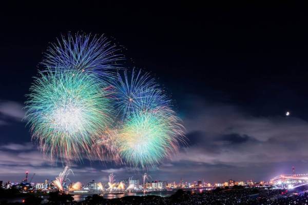 「足立の花火」2024年も開催へ - 東京・荒川河川敷で迫力満点の花火大会、1時間に約13,000発