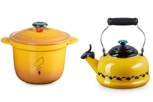 ル・クルーゼ「ポケモン コレクション」ピカチュウのココット鍋やモンスターボール型プレート