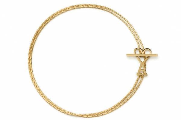 アミ“ハートロゴ”の留め具付き2WAYチェーンネックレス、新店「アミ 京都大丸店」で先行販売