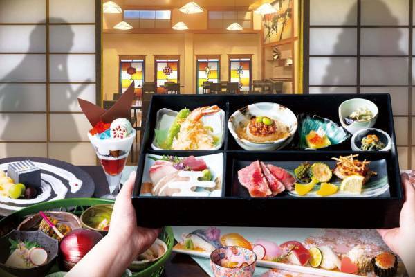 USJ×アニメ『鬼滅の刃』の新レストラン「刀鍛冶の里 ひょっとこ亭」“柱”イメージの御膳やスイーツ