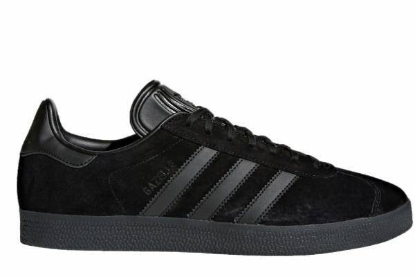 アディダス オリジナルス「ガゼル」24年夏新色、黒のレザーアッパーや厚底ソールスニーカー