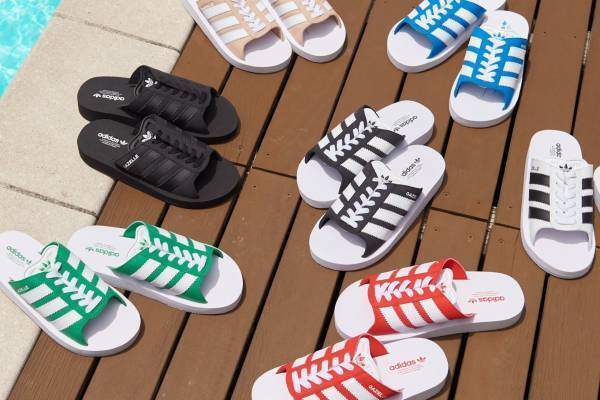 アディダス オリジナルスのスニーカー「ガゼル」がサンダルに、アッパーやシュータンそのままに