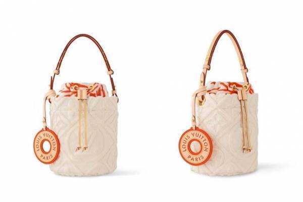 ルイ・ヴィトン24年夏ウィメンズバッグ「モノグラム・パターン」のジャカード織りバケットバッグ＆トート