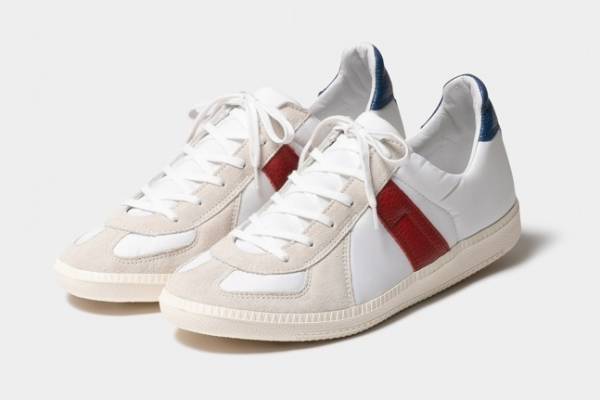 ビューティフルピープル×リプロダクションオブファウンド、レザー＆ナイロンの“異素材”スニーカー