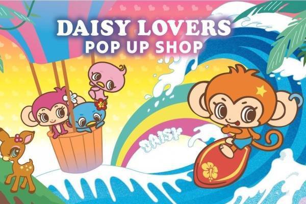 「デイジーラヴァーズ」期間限定ストアが新宿で、ロゴTシャツ＆“ルッキー”ポーチなどのグッズ集結