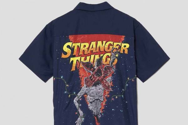 グラニフ×「ストレンジャー・シングス 未知の世界」デモゴルゴン開襟シャツやダスティンのキャップほか