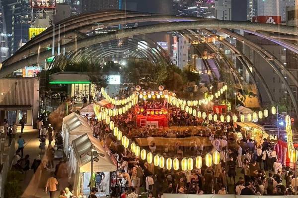 渋谷ミヤシタパークで“盆踊り”イベント、DJによるダンスミュージック＆縁日スタイルのマーケットも