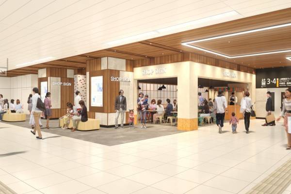 エキナカ商業施設「エキュート赤羽みなみ」クラフトバーガーショップやスタバなど10店舗オープン