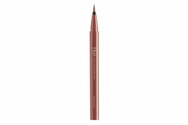 ディーアップ「シルキーリキッドアイライナー」24年秋新色、ピンクニュアンスの粘膜ブラウン