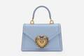 ドルチェ＆ガッバーナ「ディヴォーション」“ハートモチーフ”輝くバッグ＆財布、ライトブルーの新色で