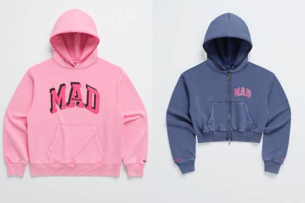 GAPよりLA発「マッドハッピー」のメンズ・ウィメンズウェア、“MAD”ロゴフーディやTシャツなど