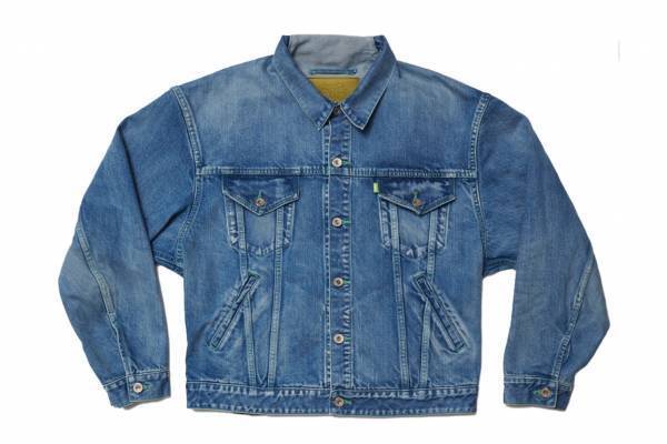 ダブレットの24年秋冬、“薬草をイメージ”緑色ステッチのデニムパンツ＆ジャケット - 後染めデニムも