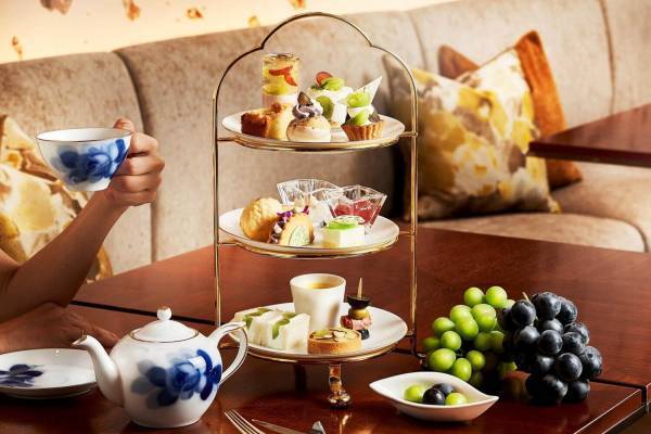 ウェスティン都ホテル京都「ぶどうのアフタヌーンティー」多彩な品種のぶどうを楽しむスイーツ＆セイボリー