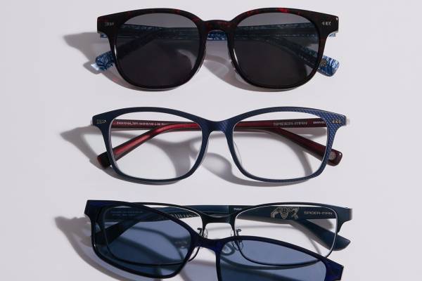 Zoff×スパイダーマン新作アイウェア「蜘蛛の糸」モチーフやマーベルロゴを配したサングラスなど