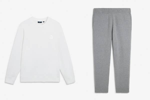 ダンヒル“最高級素材×アクティブ”メンズウェア、カシミアコットン生地のスウェットシャツなど