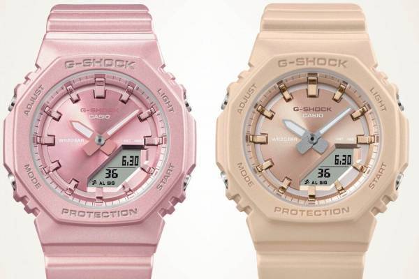 G-SHOCKの腕時計「GMA-P2100ST」シルク質感×ナチュラルカラーの新作ウィメンズモデル