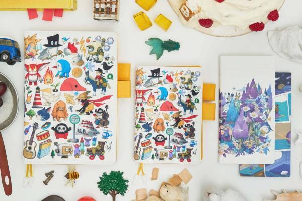 「ほぼ日手帳」スピッツのアルバム「ひみつスタジオ」着想の“不思議なキャラクター”デザイン