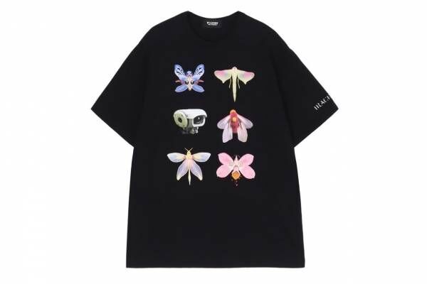 ワイルドサイド ヨウジヤマモトのTシャツ＆フーディー、“架空の花や虫”のグラフィックをプリント