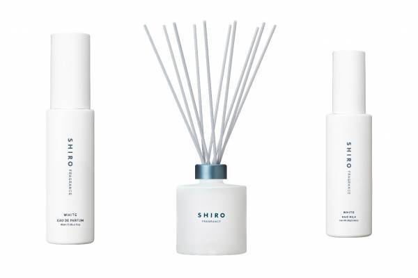 SHIRO“真っ白ブーケの香り”「ホワイト」24年冬復刻、上品なフローラル調のフレグランス＆ヘアケア