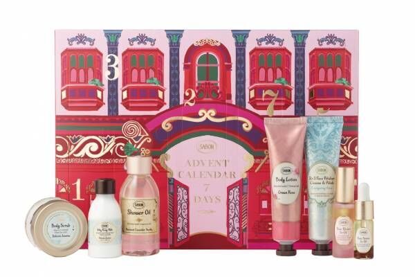 SABON24年クリスマスコフレ第4弾、“スター製品揃い”7日間限定ミニアドベントカレンダーが初登場