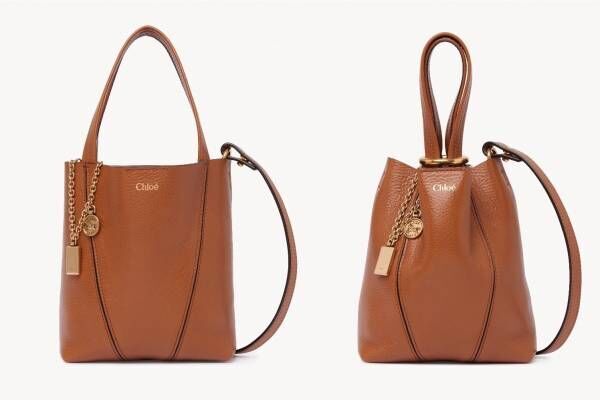 クロエのトートバッグ「クロエ スピン」リング×ハンドルでスタイル変化 