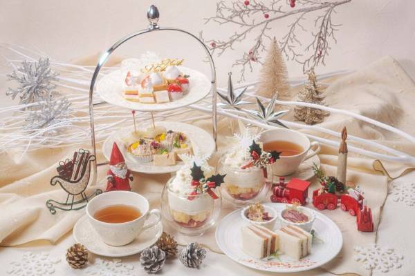 “ホワイトクリスマス”アフタヌーンティー、ザ ロイヤルパークホテル アイコニック 東京汐留で