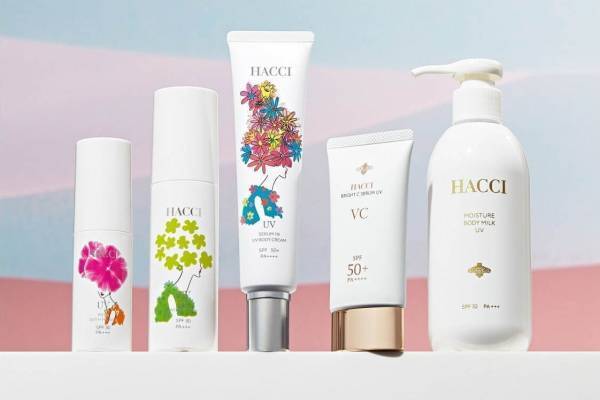 HACCI2025年春夏UVケア、“はちみつ入り”新美容液＆日焼け止めミスト