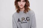 A.P.C. × バブアー、アイコンジャケット「スぺイ」や“タータンチェック”のロゴスウェットなど