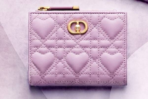 正規品】DIOR ディオール カナージュ チャーム ロータスウォレット 