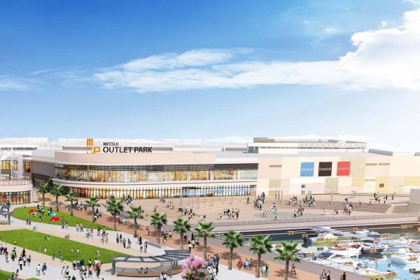 「三井アウトレットパーク マリンピア神戸」リニューアルで約150店舗出店、BBQエリアなど新設