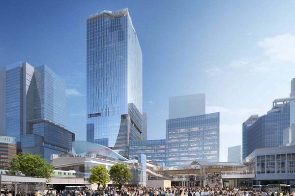 渋谷スクランブルスクエア「中央棟」「西棟」31年度に完成、JR渋谷駅の東西南北を結ぶ歩行者空間も誕生