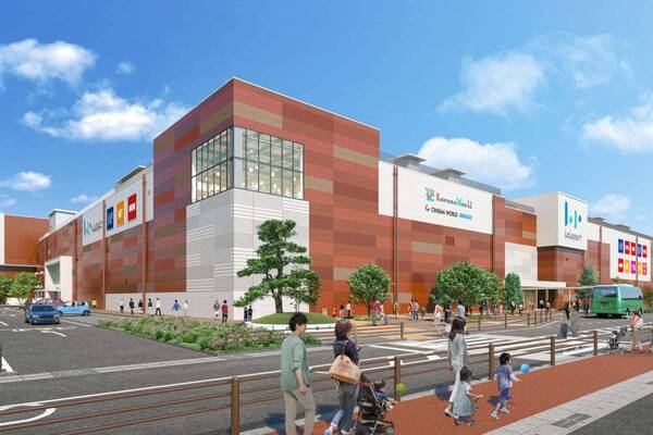 「三井ショッピングパーク ららぽーと安城」大規模フードコートを含む215店舗、屋根付き屋上広場も