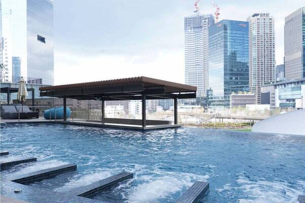 「うめきた温泉 蓮」グラングリーン大阪に、インフィニティプールやサウナ完備の大浴場など