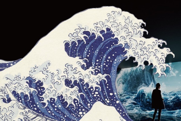 葛飾北斎の世界に没入「ホクサイ：アナザー ストーリー」東急プラザ渋谷で、映像×サウンド×触感で体験