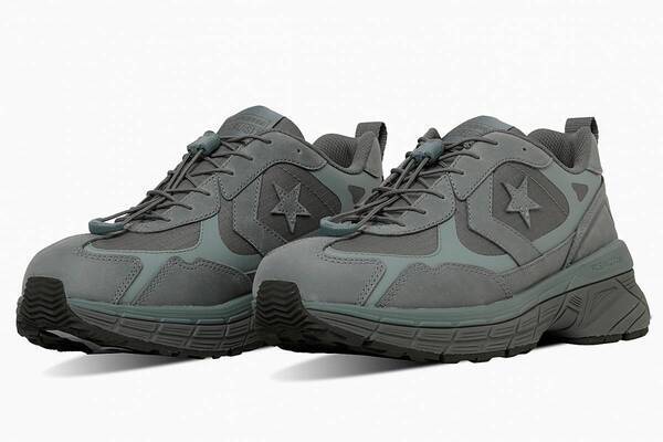 コンバースのスニーカー「スターファイヤー」“ミリタリーカラー×ロック式靴紐”の高機能シューズ