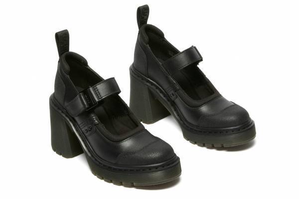 ドクターマーチン25年春夏、“無骨なベルト×トゥーガード”配したメリージェーンや8ホールブーツ