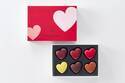 ピエール マルコリーニの25年バレンタイン、ユズや金柑など“アシンメトリー×ハート型”の限定ショコラ