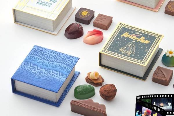 クラブハリエからディズニー映画『モアナと伝説の海』イメージのボンボンショコラ、ピーター・パンや白雪姫も