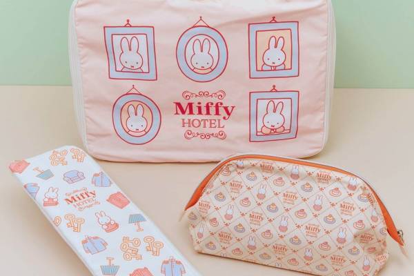 ミッフィー×ロフト「ミッフィー ホテル」ポーチなどトラベルグッズや“ホテルマン姿”のぬいぐるみも
