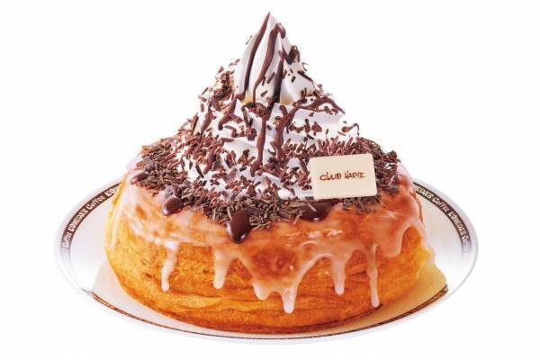 コメダ珈琲店のバレンタイン限定「ショコラノワール」バームクーヘン風デニッシュ、クラブハリエとコラボ