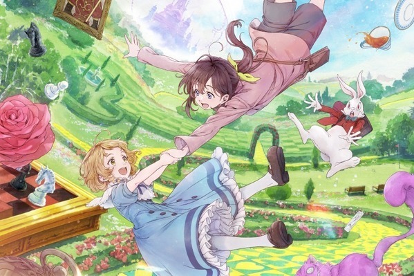 映画『不思議の国でアリスと』原菜乃華＆マイカ ピュで「不思議の国のアリス」日本初の劇場アニメ化