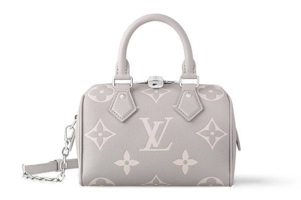 ルイ・ヴィトン25年春バッグ“バイカラー”モノグラム・レザーの「ナノ・ノエ」や「オンザゴー」