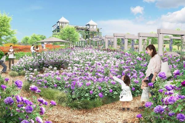 「ぐんまフラワーパーク+」“花とあそぶ”体験型施設にリニューアル、四季の花々＆温室アスレチック