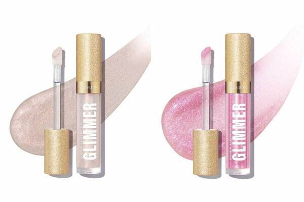 レブロン25年夏コスメ「星屑リップグロス」ふっくらぷるん唇に、煌めくパールホワイトやピンク